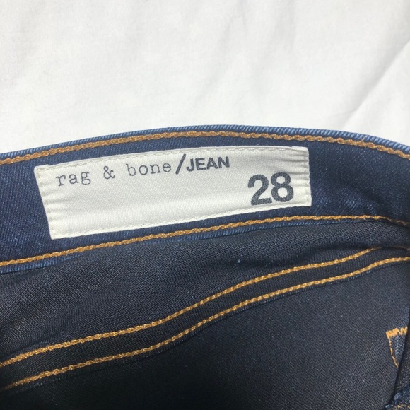 Rag & Bone Mid rise 28x30 Skinny Bedford - Picture 7 of 11